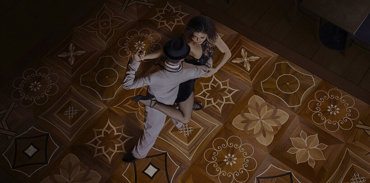 Модульный художественный паркет из ценных пород