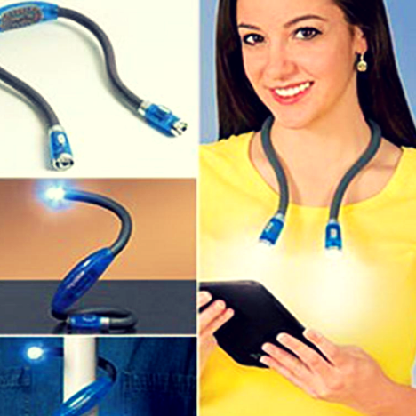 И настольная рампа, и... Ошейник? =)