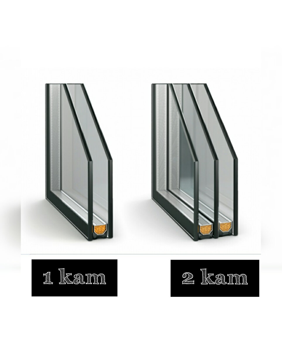 Самые рапространненые виды стеклопакетов.