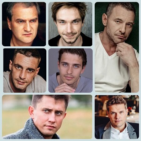 Коллаж российские актеры