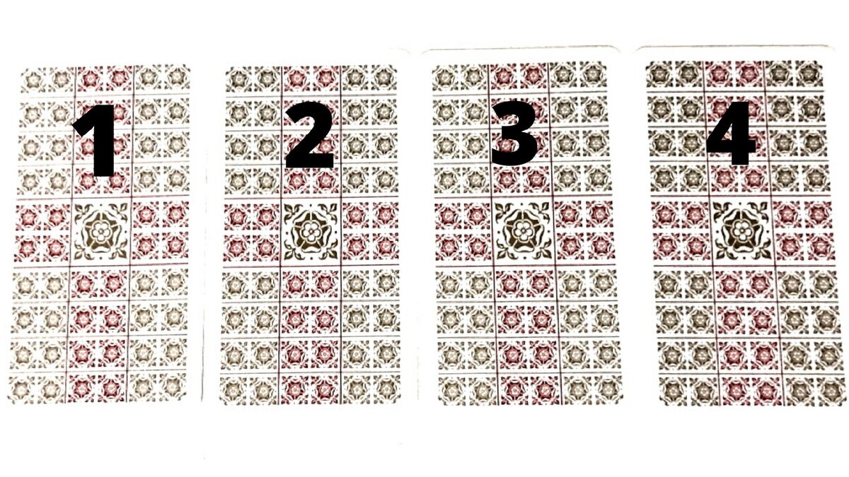 Каждая карта соответствует женщине. Выберите номер карты, которая импонирует вам больше других.