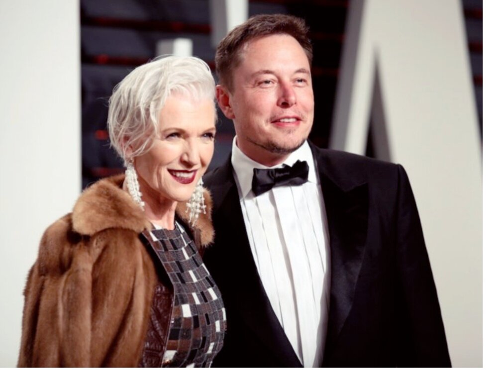 Илон Маск с матерью, Мэй Маск