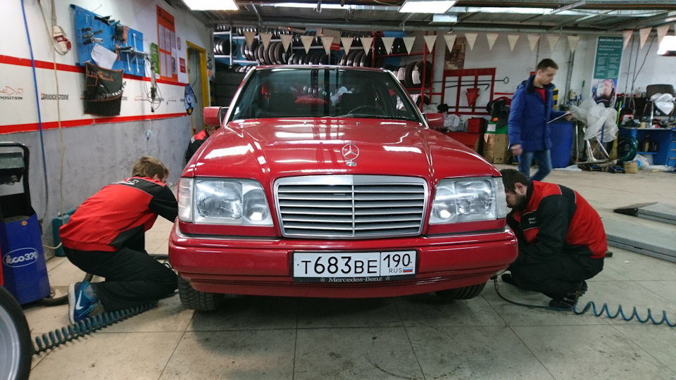 Питстоп! В 8 рук!