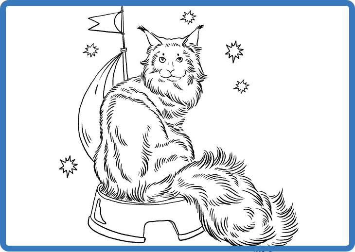 Иллюстрация из книги, художник Екатерина Белявская