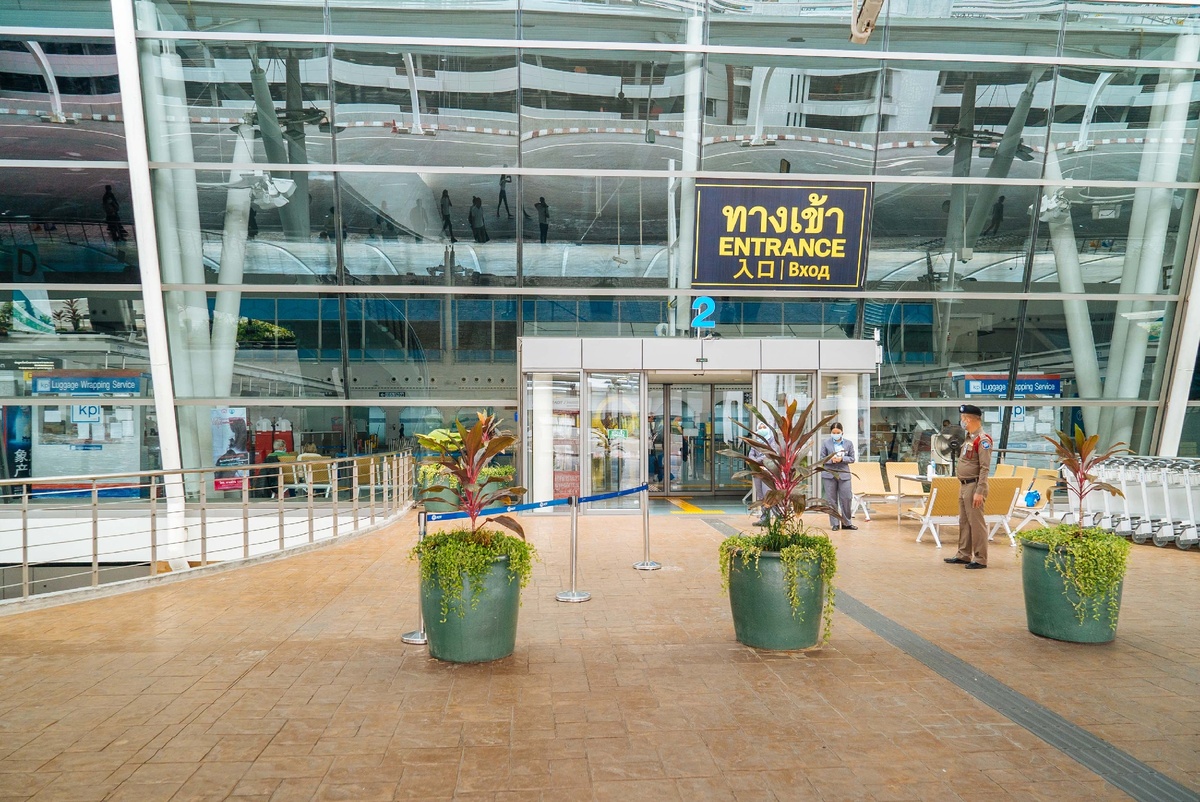 Аэропорт Пхукета, август 2020 года