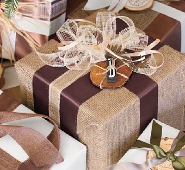 Стиль подарка - минимализм.