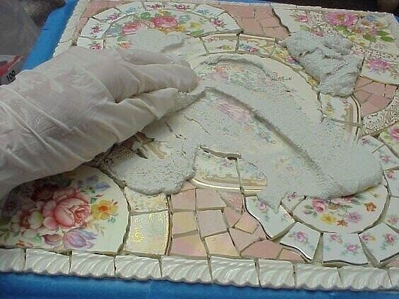 Где можно применить мозаику из битой плитки