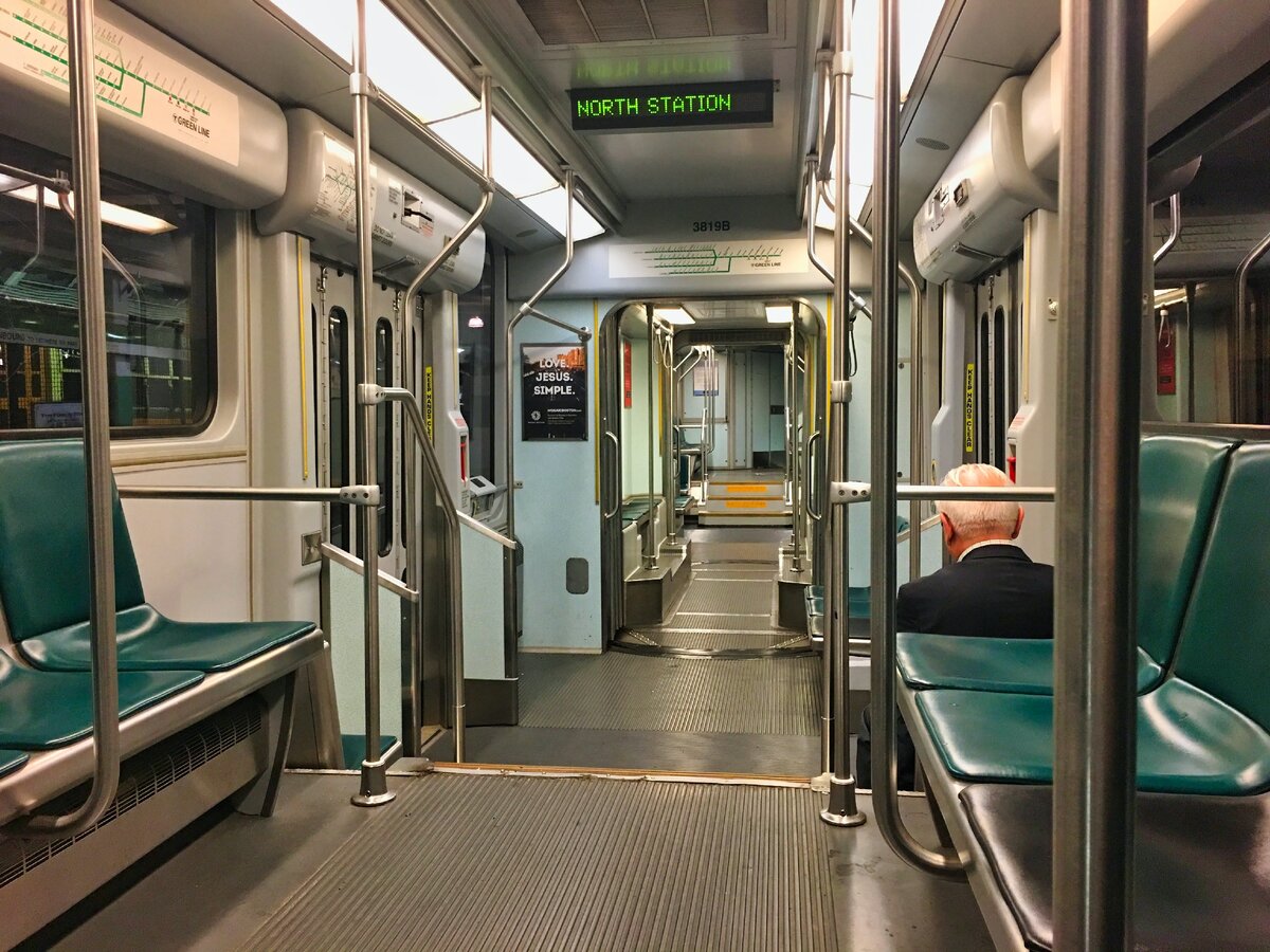 метро в Бостоне