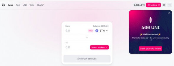 Суть в следующем: если до 1 сентября 2020 года вы совершили хотя бы одну сделку на криптобирже Uniswap – вы имеете право запросить 400 токенов UNI. Для этого нужно зайти на Uniswap и просто нажать на кнопку «Claim your UNI tokens» и подтвердить перевод в подключенном к бирже расширении/приложении MetaMask. Токены поступят на ваш Ethereum-адрес, привязанный к Uniswap. Важно отметить, что на этом адресе должно быть некоторое количество Ethereum для оплаты газа за транзакцию. Поскольку желающих очень много, размер комиссии временно составляет более $15-20, но в ближайшие дни, когда спадет ажиотаж, может снизиться до $2-3.



Стоимость 400 токенов UNI по актуальному курсу составляет более $800, но многие продали по 1300$.  И это делает раздачу крупнейшей в истории криптомира. Ранее Stellar периодически раздавал свои монеты XLM на сумму $15-20. Но такой щедрости я не припомню. По плану пользователям биржи будет роздано 150 млн токенов из 1 млрд.