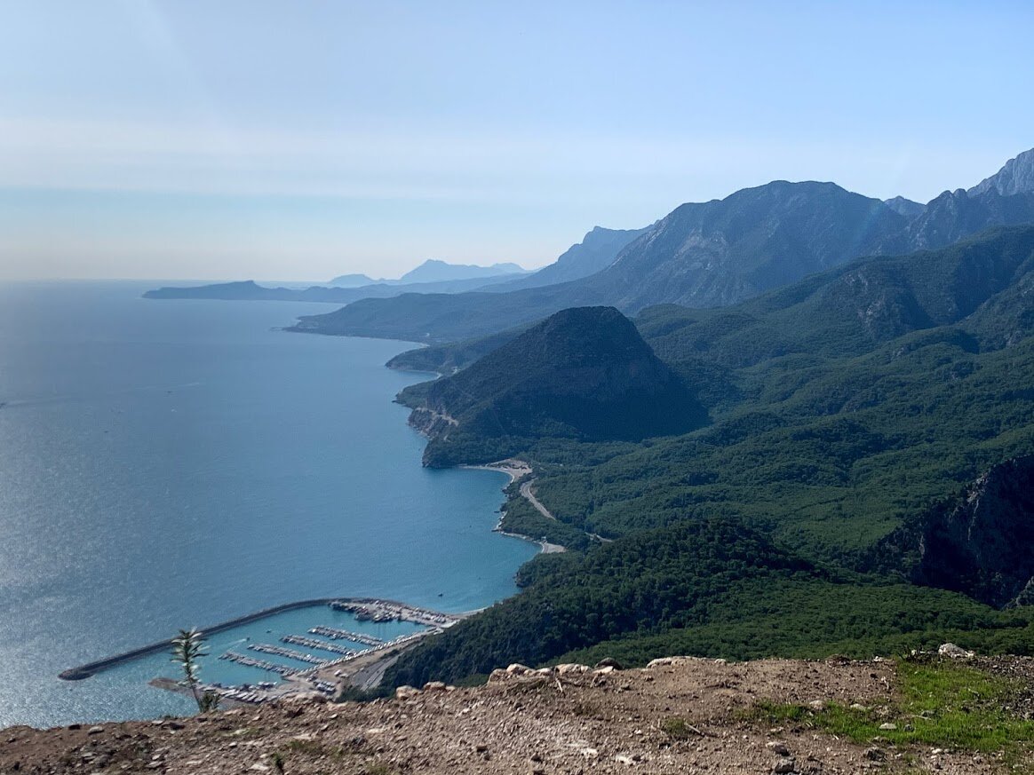 Смотровая площадка на горе Тюнектепе