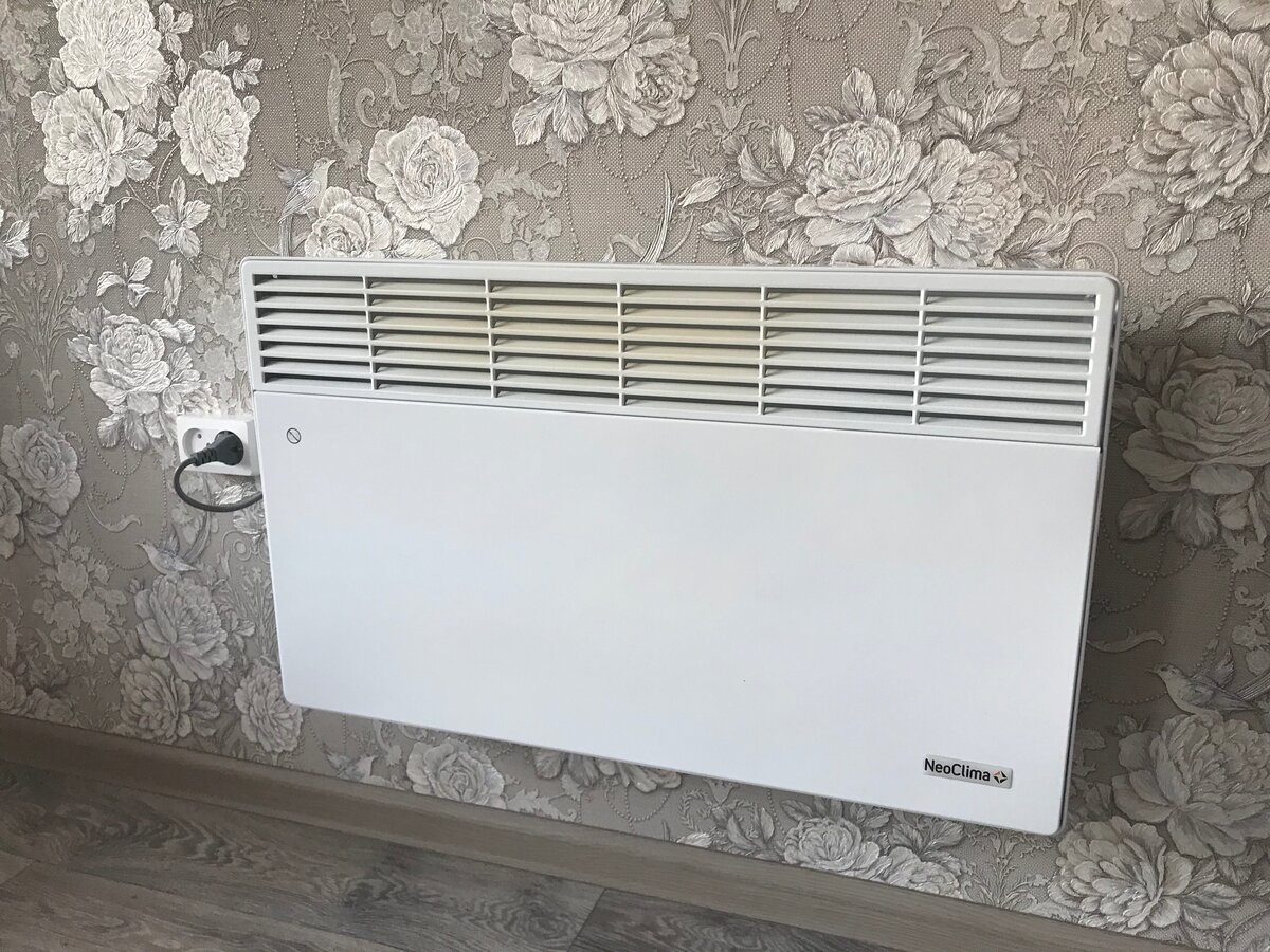 В моем случае отопление происходит за счет конвекторов 