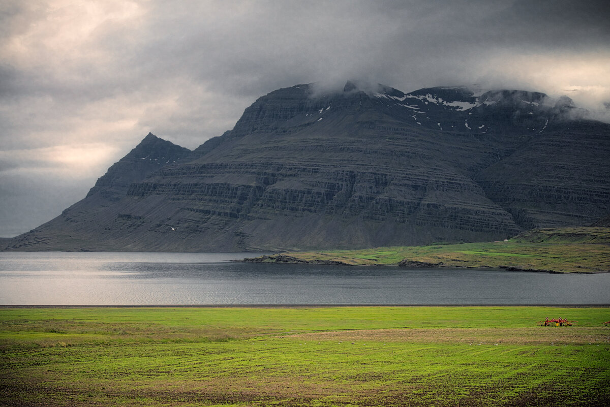 Iceland Фьорд