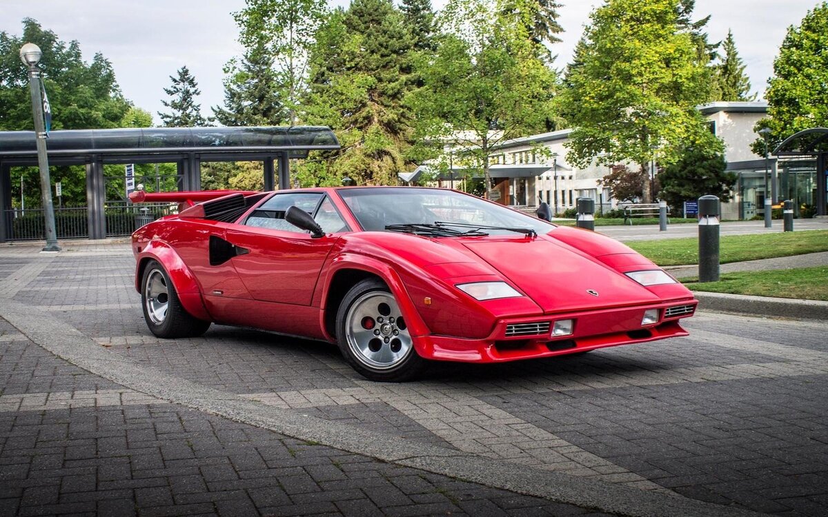 Lamborghini Countach РѕР±РѕРё 1920 1080