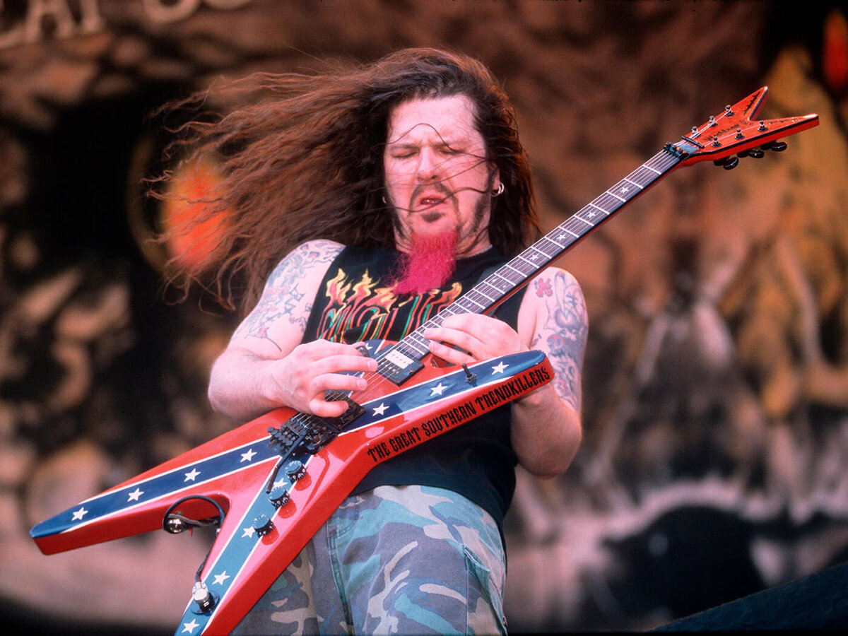 Dimebag Darrell. Фото из открытых источников интернета