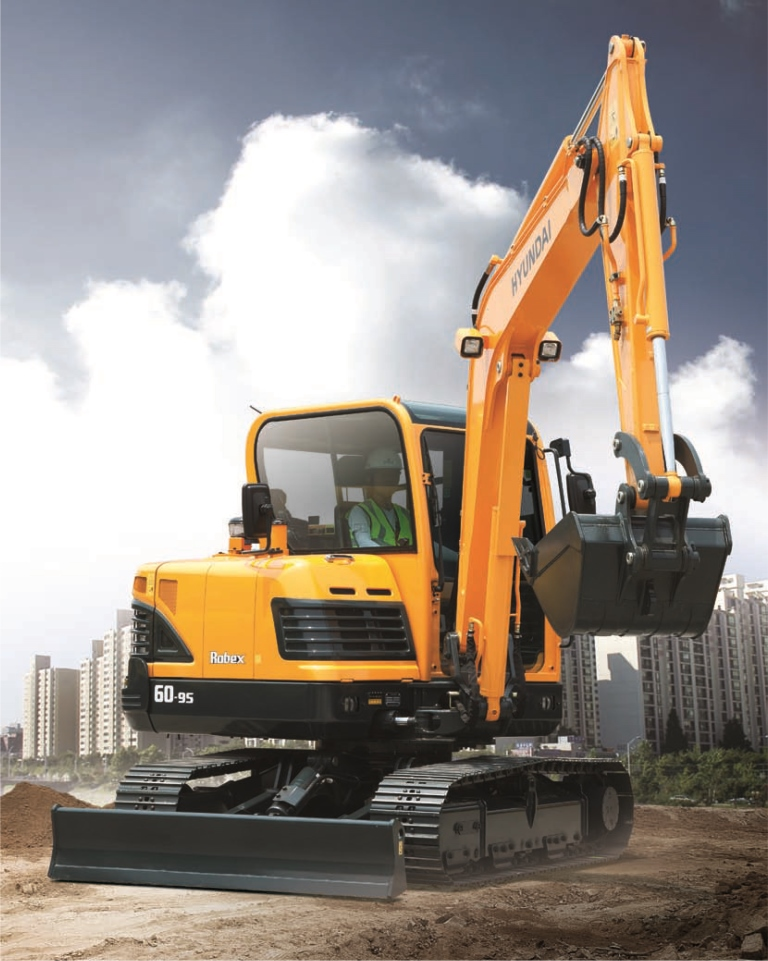 Экскаватор Hyundai R60-9S