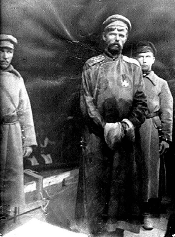 Унгерн на суде, 1921 год.