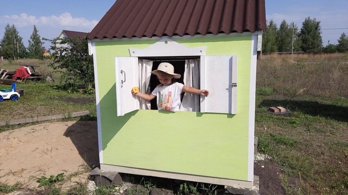 Детский домик своими руками