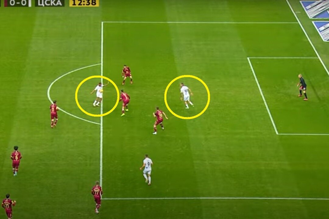 Скриншот с трансляции matchtv.ru