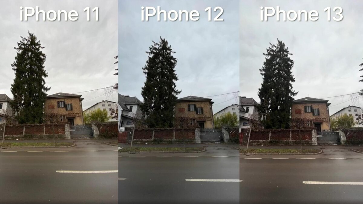 Айфон 12 и 13 сравнение камер