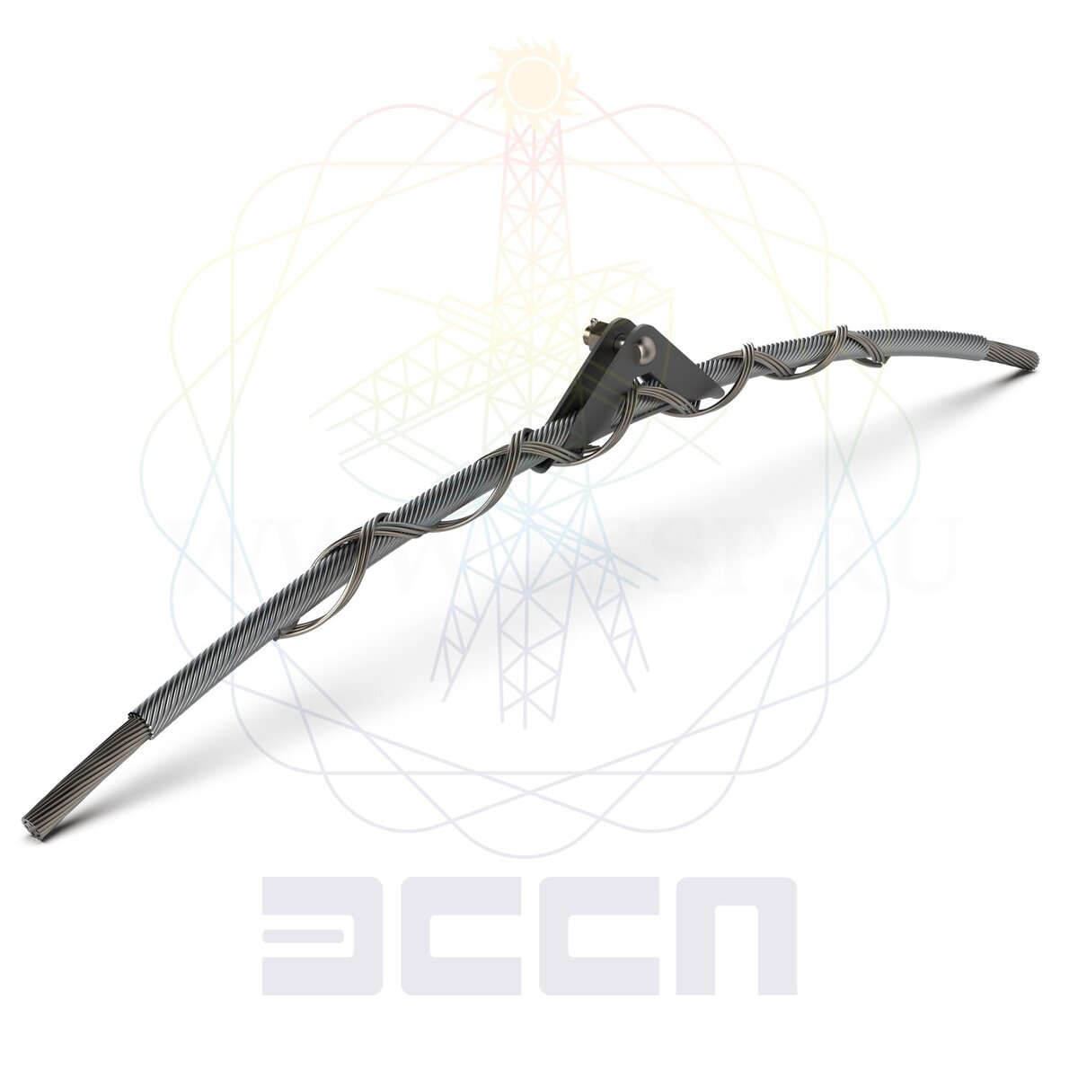 Зажимы поддерживающие спиральные ПС-П-01-ТРИАС