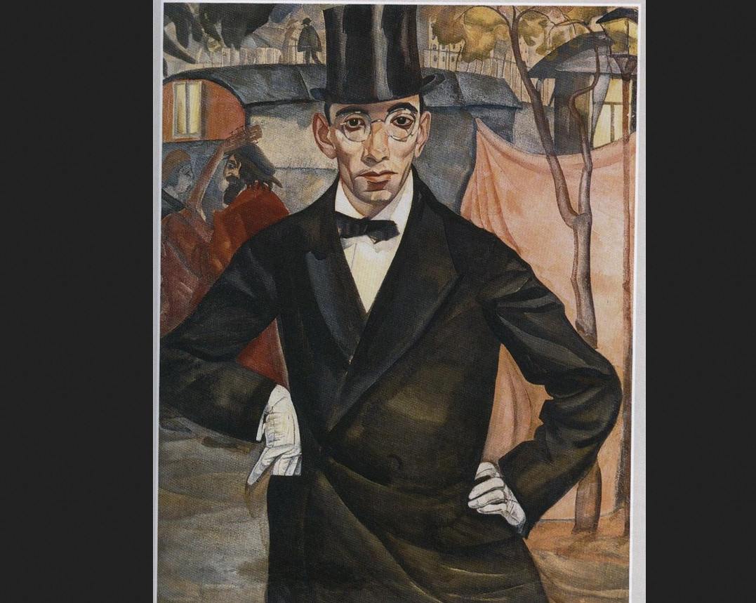 Борис Григорьев. "Портрет М.А. Шерлинга", 1916