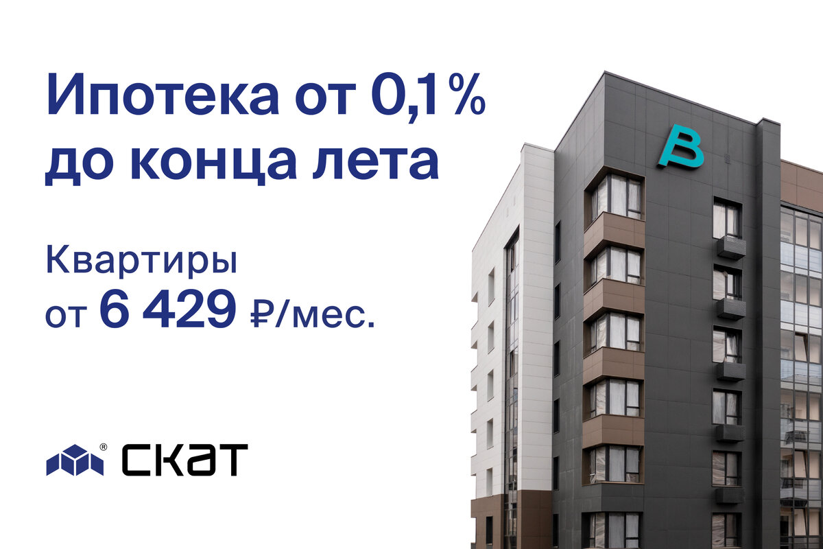 Квартира ипотека 0.1