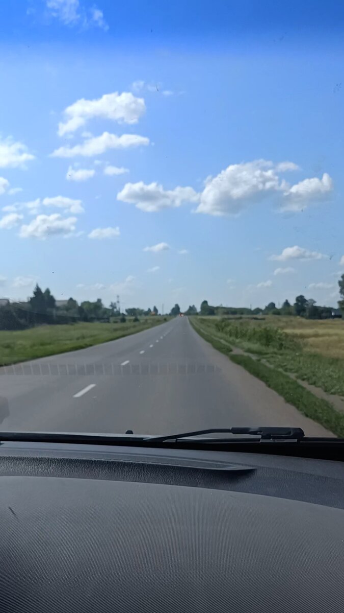 Проезжаем село Устье Мичуринского района