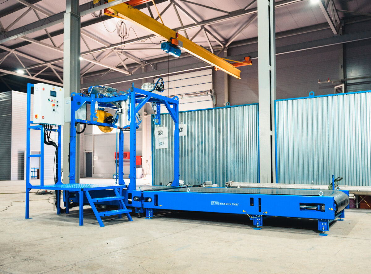 Станция затаривания биг-бэгов СФБ.К (Фасовщик в МКР) производства ПТК "Инжиниринг"