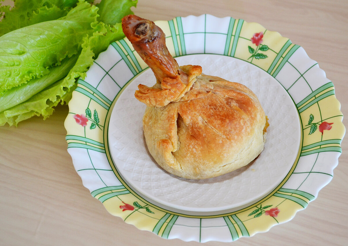 Курица запеченная в тесте в духовке рецепт с фото пошагово