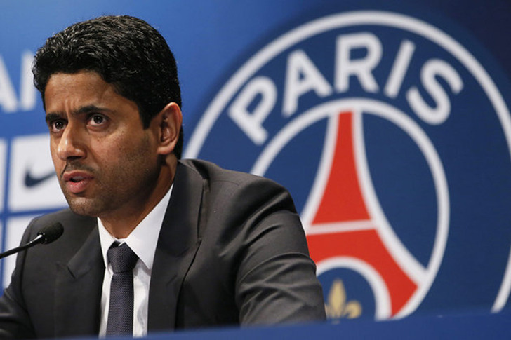 На данном изображении президент футбольного клуба "ПСЖ"