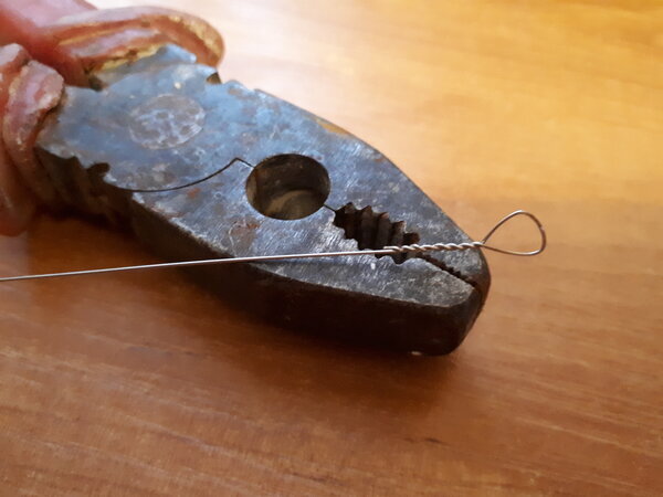 Мой самодельный поводок для примера