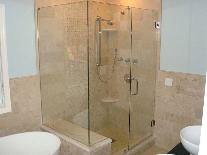 Стеклянные перегородки.