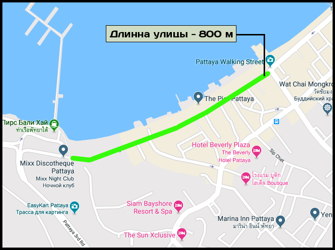 Walking Street - Самая развратная улица Таиланда.