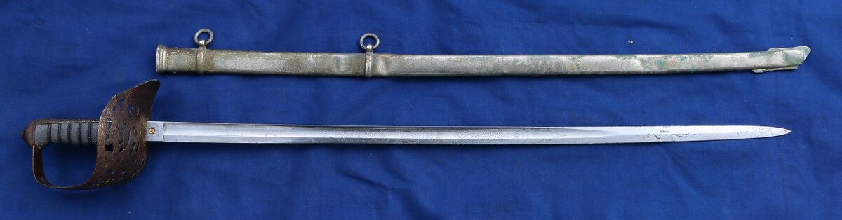 Пехотная офицерская сабля Wilkinson с клинком обр. 1845 года и эфесом 1895 г. (Англия).