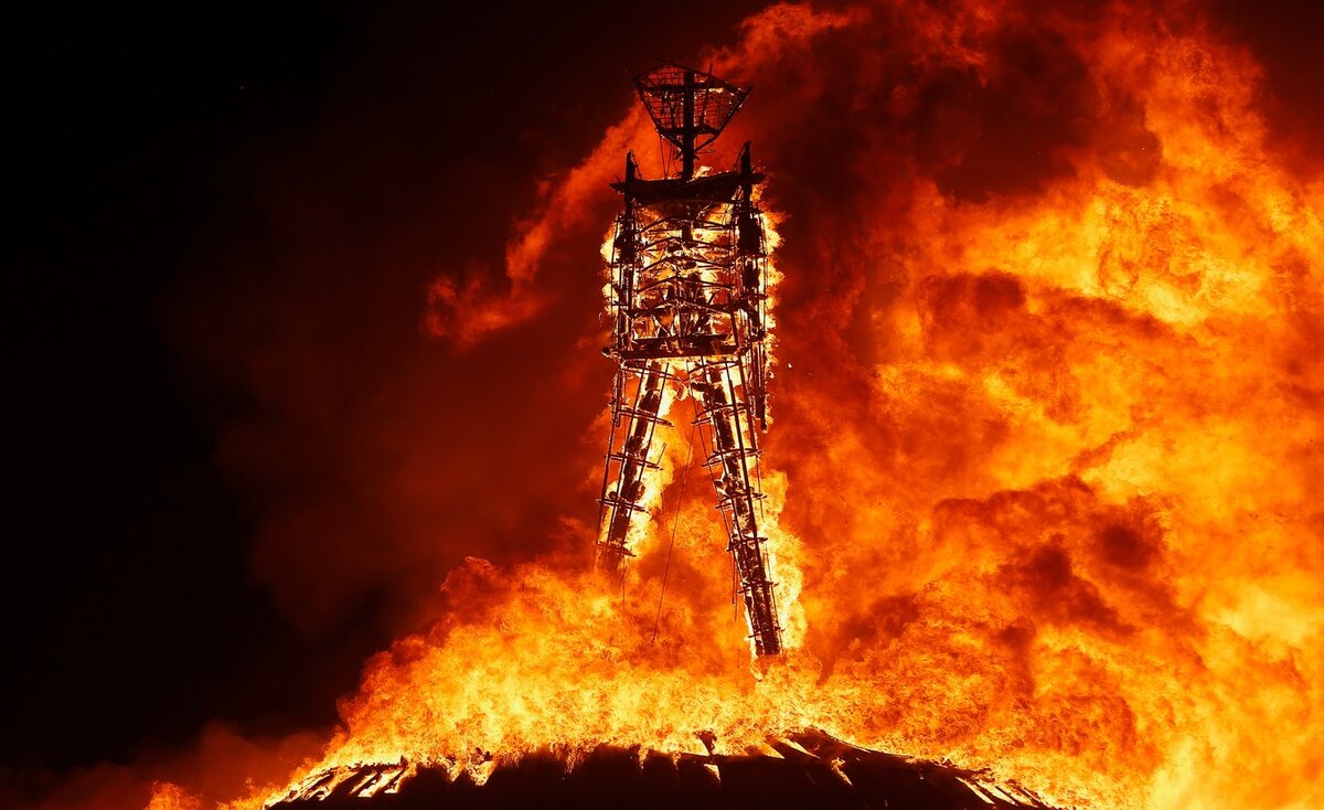 Burning Man или фестиваль горящий человек