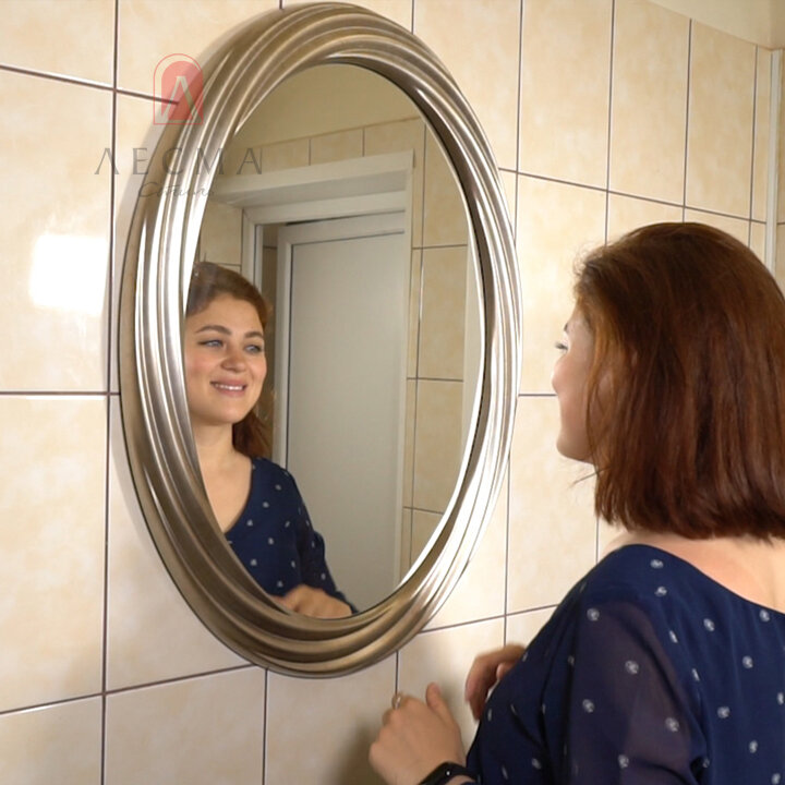 Зеркало "Ральф" (старое золото)