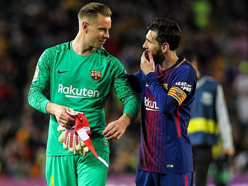 Тер Штеген и Месси