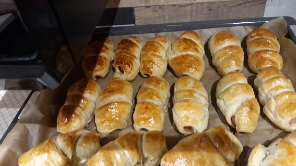 Сосиска запечёная в тесте.