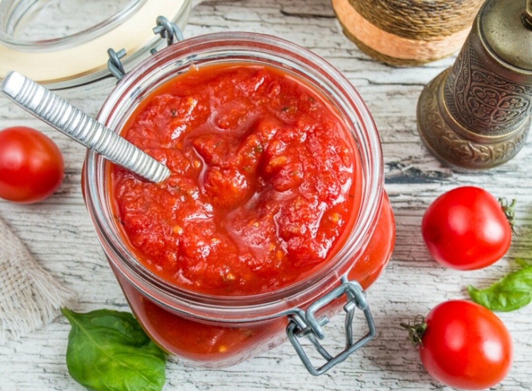 Рецепт домашней томатной пасты из свежих помидоров на зиму