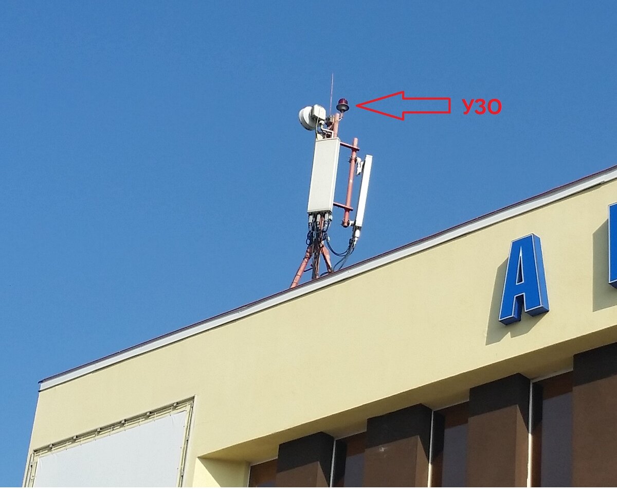 УЗО на базовой станции