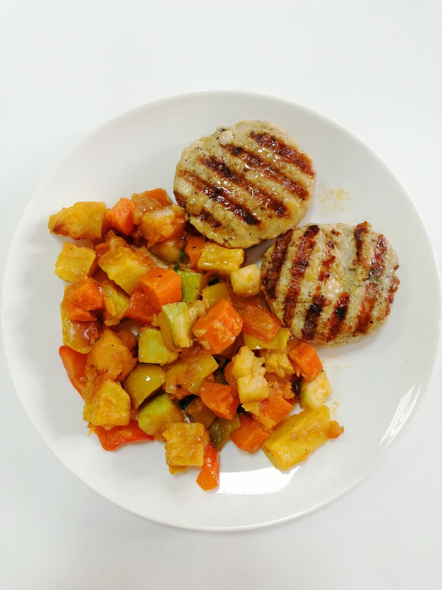 Мой обед. Фото автора. 