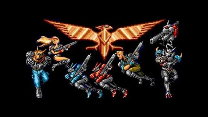 Contra hard corps картинки