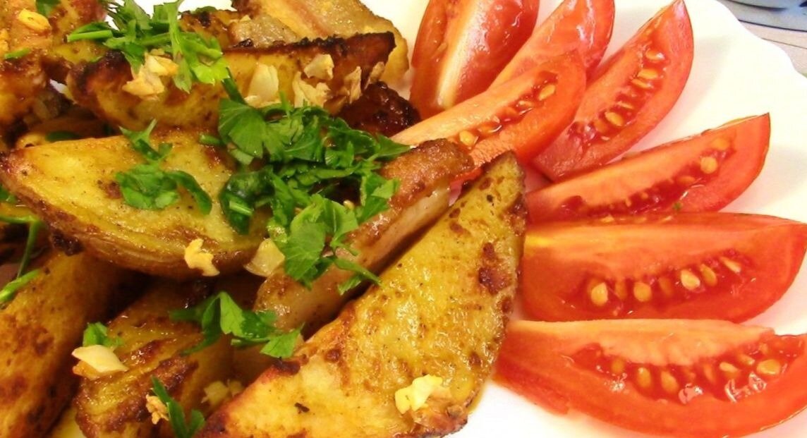 Картошка дольками