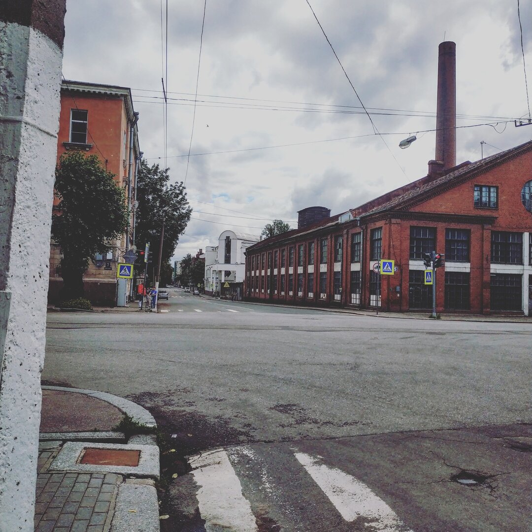 Улочка недалеко от вокзала