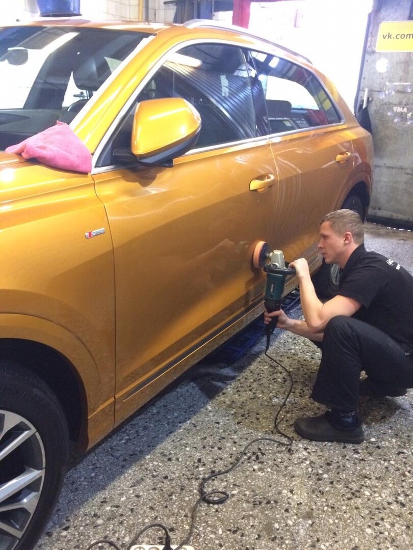 Полировка автомобиля