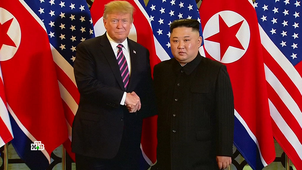 Ехидный Политик © На фото: Дональд Трамп и Ким Чен Ын. 