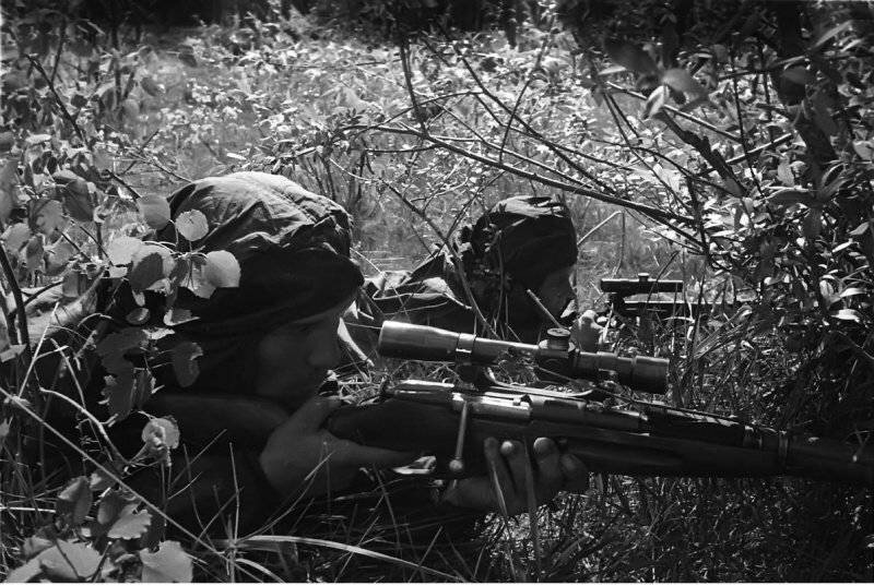 Снайперы на позиции (фотография из Яндекс. Картинки)