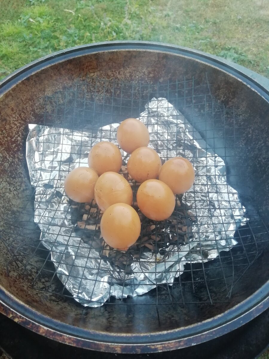 копченые яйца фото