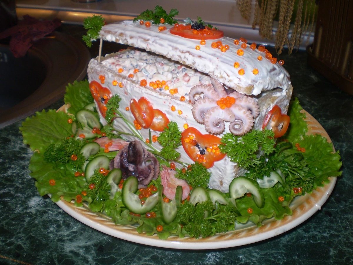 Новогодняя копилочка: необычный салат 