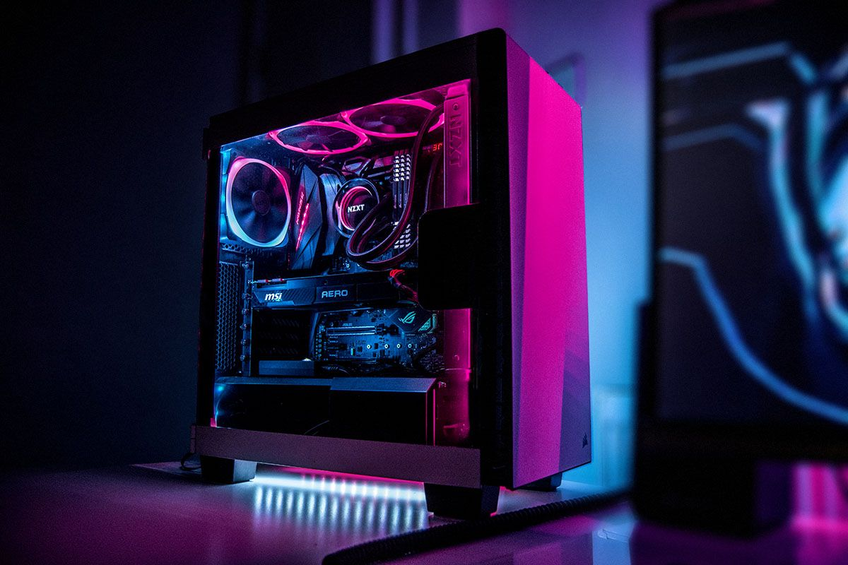 Сборка пк на 12100f. Корпус компы 2022. Системный блок 40к. NZXT 360. Игровой системный блок 2022.